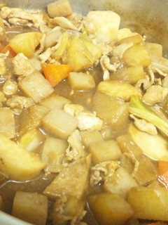 根菜と豚肉のみそ煮-レシピのメイン写真
