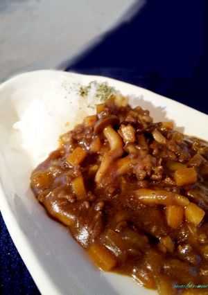 おうちカレーひき肉バージョン-レシピのメイン写真