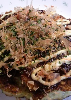 高岡（私）流お好み焼きととまる☆イカ入り-レシピのメイン写真