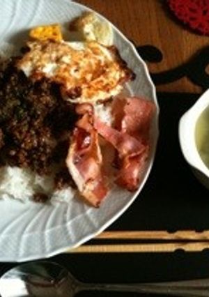 ドライカレーライス-レシピのメイン写真