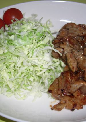 ☆母直伝　豚肉のにんにく醤油焼き☆-レシピのメイン写真