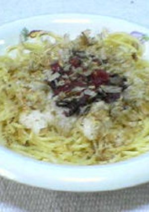 大根と梅干のあっさりパスタ-レシピのメイン写真