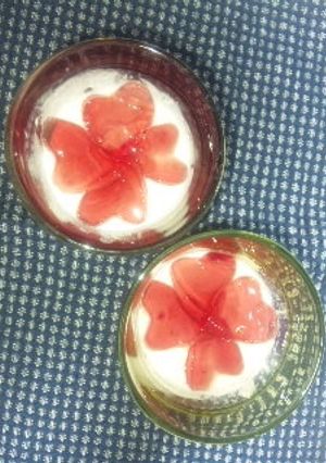 蒟蒻畑で可愛いヨーグルト-レシピのメイン写真