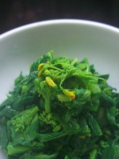 簡単菜の花のからし和え-レシピのメイン写真