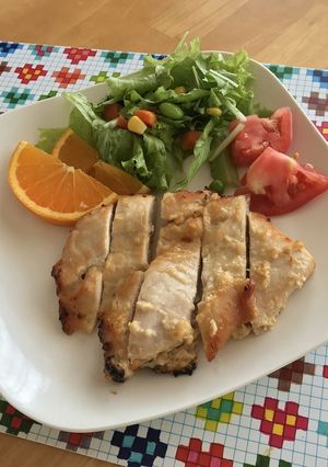 鶏胸肉がしっとり柔らかな味噌漬け-レシピのメイン写真