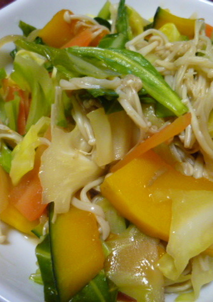 えのきと野菜の含め煮-レシピのメイン写真