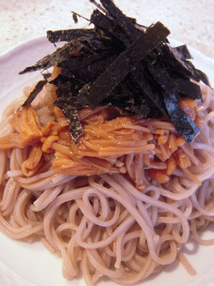ランチに♫なめたけおろし蕎麦-レシピのメイン写真