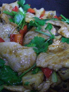 タイ風★豚と蓮根のパッタイソース香菜炒め-レシピのメイン写真