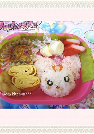 スイートプリキュア　ハミィお弁当-レシピのメイン写真
