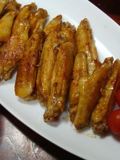 フライパン1つ!鶏手羽中の中華風照り焼き-レシピのメイン写真