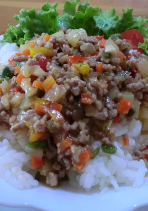 ランチに♪簡単タイ風かけご飯♡。・＊-レシピのメイン写真