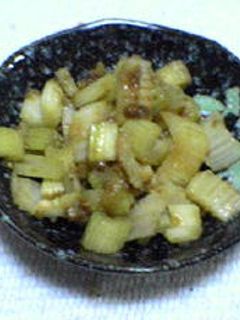 セロリの味噌和え-レシピのメイン写真