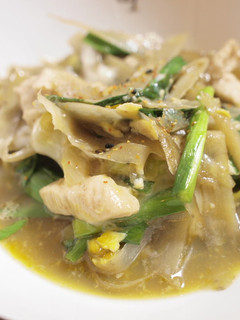 簡単♪ごぼうとニラの鶏肉で柳川風-レシピのメイン写真