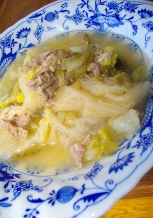 お婆ちゃんの白菜豚しょうが煮-レシピのメイン写真