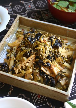 【筍・木耳・おじゃがの高菜炒め】旨いよ♪-レシピのメイン写真