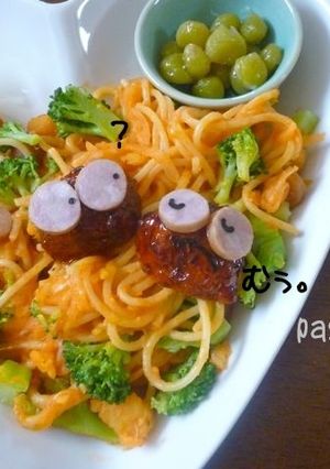 可愛い＊ナポリタンと肉団子ランチプレート-レシピのメイン写真