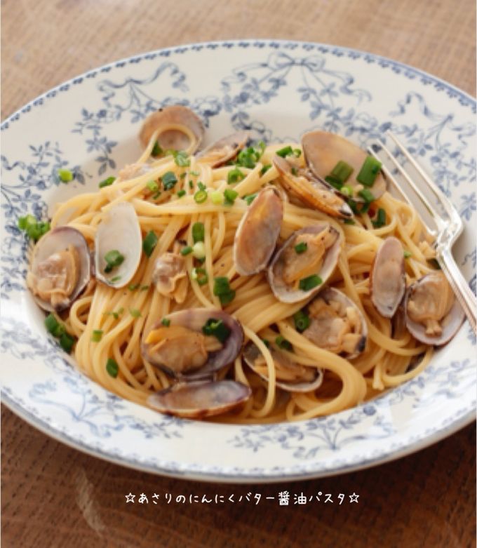 ☆あさりのにんにくバター醤油パスタ☆-レシピのメイン写真
