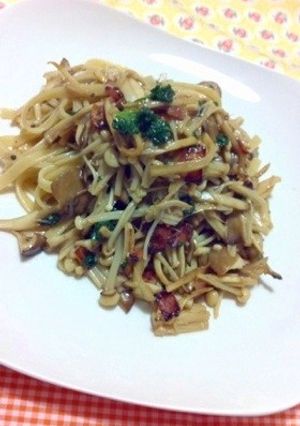 ♡きのこたっぷりアンチョビパスタ♡-レシピのメイン写真