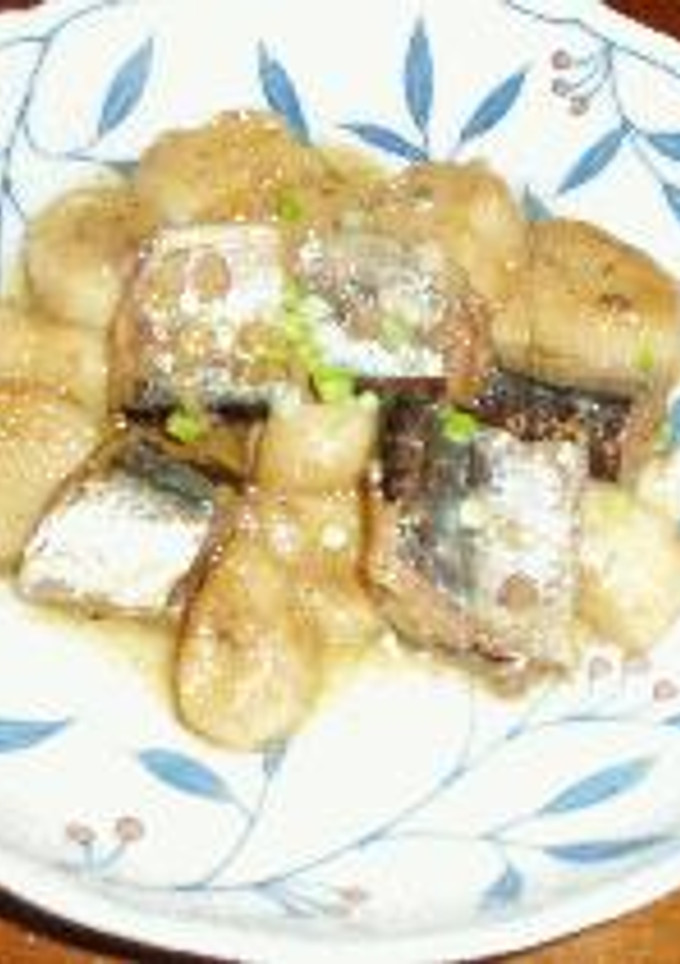 秋刀魚缶とお麩の煮物-レシピのメイン写真