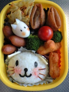 キャラ弁 ねこちゃん♪-レシピのメイン写真