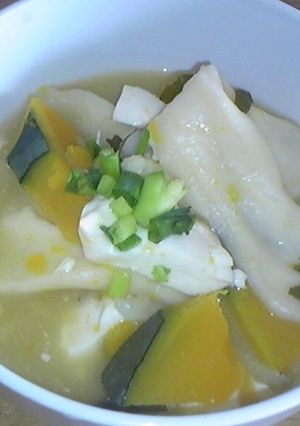 ほうとう風（すいとん）-レシピのメイン写真