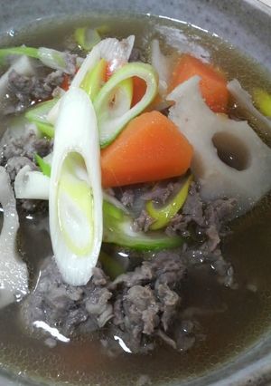 牛肉スープ♪ちょっと韓国風♪-レシピのメイン写真