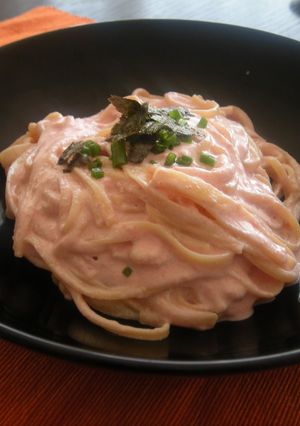 タラマでパスタ。-レシピのメイン写真
