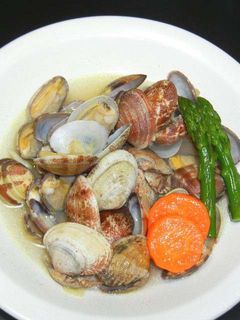 アサリの酒蒸し・ニンニク風味-レシピのメイン写真