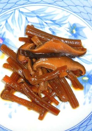ふきの佃煮-レシピのメイン写真