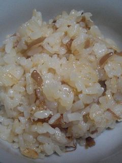 なめたけとツナの炊き込みご飯-レシピのメイン写真