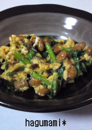 納豆で和え物-レシピのメイン写真