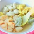 彩り豆腐すいとん!離乳食にも!