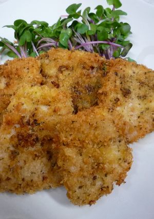 ♡◎クレソルでかじきのにんにくパン粉揚げ-レシピのメイン写真