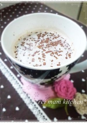 ✿すりゴマ黄な粉で♡美肌♡ホットチョコ✿-レシピのメイン写真