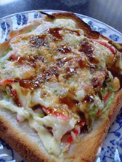 お好み焼きトースト-レシピのメイン写真