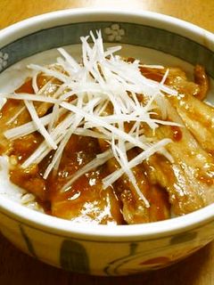 下宿生応援レシピ!豚ばら肉の角煮丼風-レシピのメイン写真