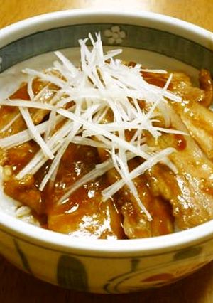 下宿生応援レシピ！豚ばら肉の角煮丼風-レシピのメイン写真