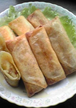 ポテトのチーズ春巻き☆バター醤油風味-レシピのメイン写真