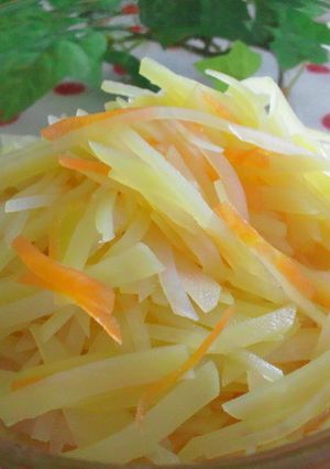 簡単♪ジャガイモだけで酢の物-レシピのメイン写真