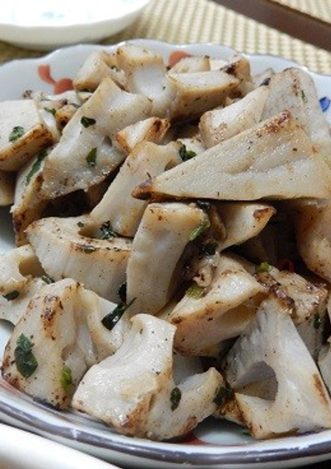 れんこんのにんにく炒め-レシピのメイン写真