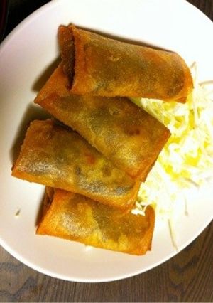 残りのカレーで☆カレー春巻き-レシピのメイン写真
