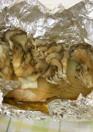 １品で大満足☆鮭(サーモン)のホイル焼き-レシピのメイン写真