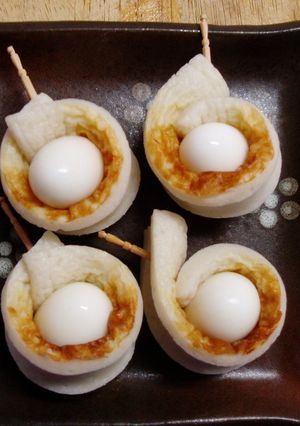 ヘルシー！うずら卵のちくわロール-レシピのメイン写真