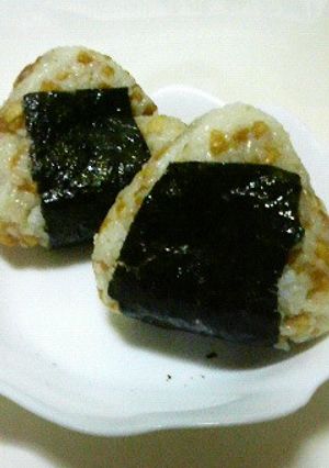 たぬきうどんの味がする　絶品おにぎり-レシピのメイン写真