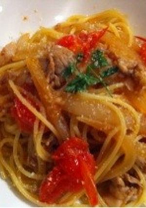 アマトリチャーナ風パスタ-レシピのメイン写真