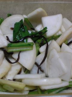 かぶの簡単お漬物-レシピのメイン写真