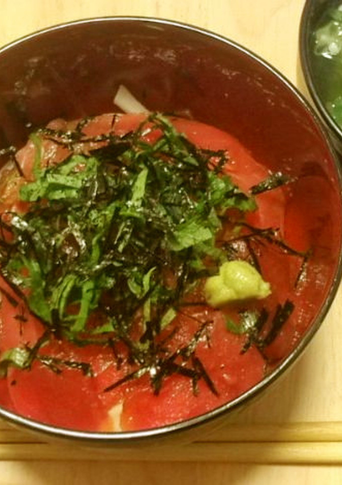 簡単☆マグロの漬丼-レシピのメイン写真