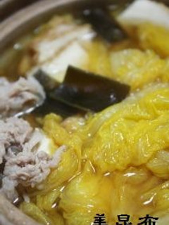 昆布たっぷり♪白菜と豚肉の煮物◆プチ鍋-レシピのメイン写真