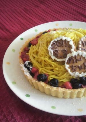 モンブラン☺☺☺-レシピのメイン写真