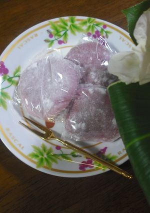 ピンクのやわらかチョコもっちー!-レシピのメイン写真